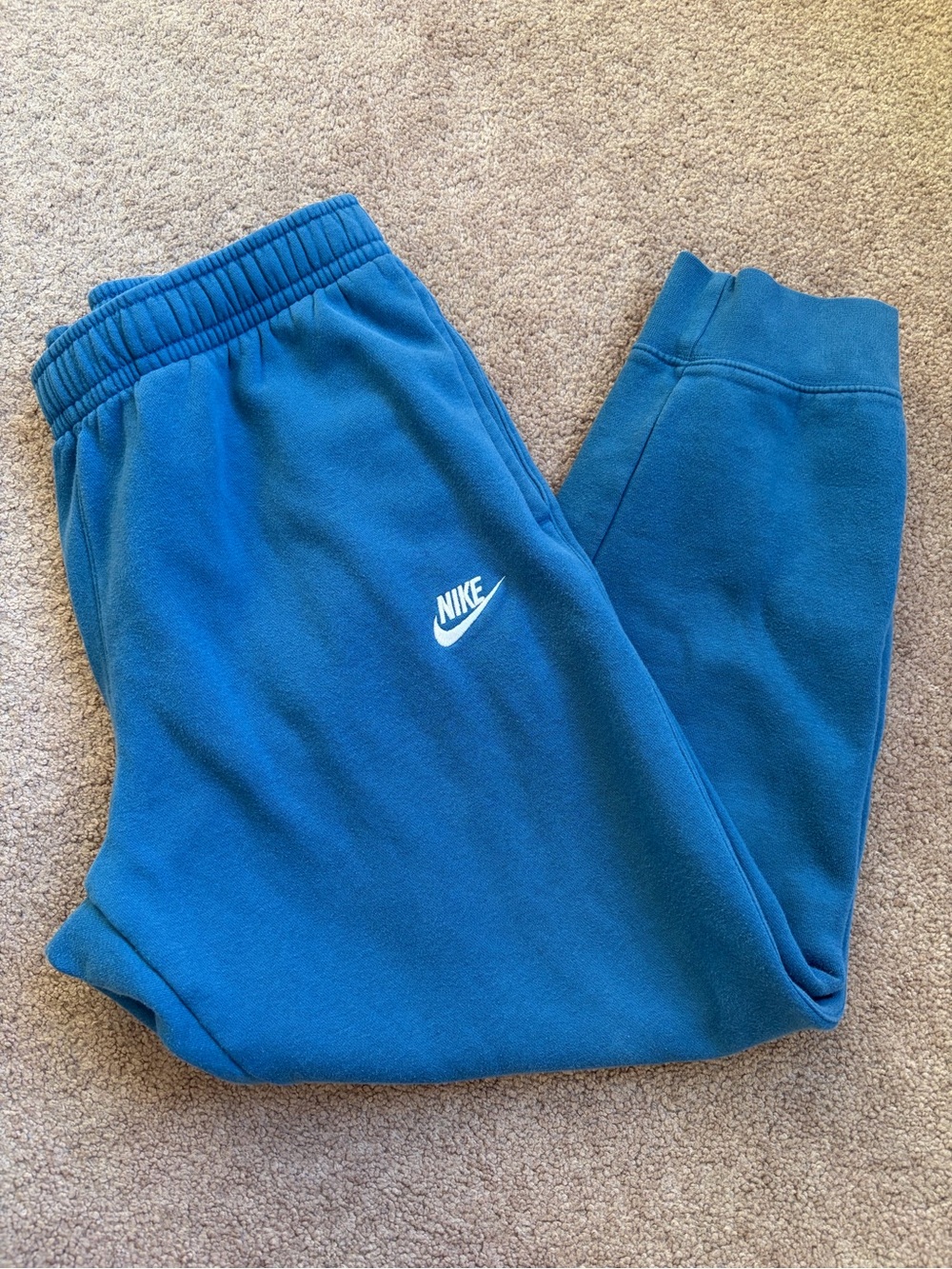 🐢 NIKE - Blue Large Sweat Pants